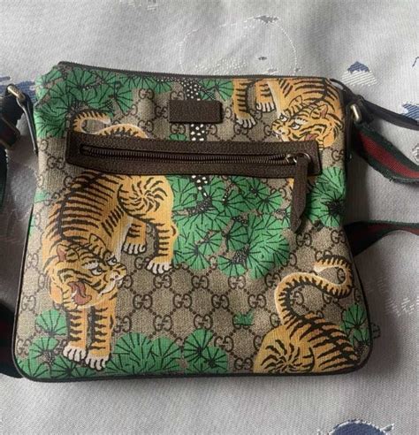 gucci bengal messenger bag replica|gucci cross body messenger bag.